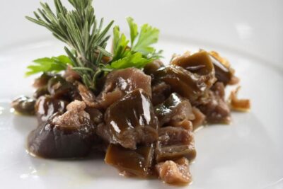 Melanze sott’ olio/ Bakłażan w oleju